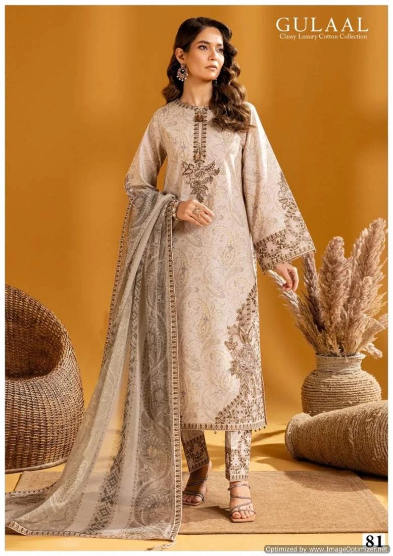 Gulaal Karachi Vol-9 - Dress Material